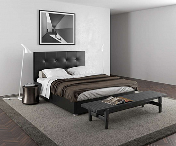 Кровать металлическая 120х200 черная